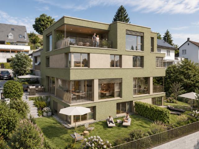 Elsau Casa Weitblick Garten Eckhaus rechts