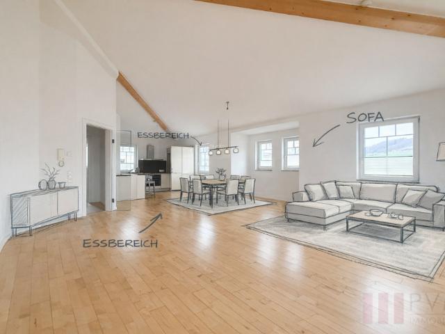 ELSBETHEN: 134 M² WOHNTRAUM 4 ZIMMER / DACHTERRASSE 2 STELLPLÄTZE