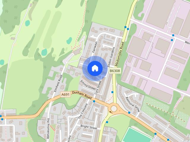 Elsdon Gardens, Consett, County Durham, DH8