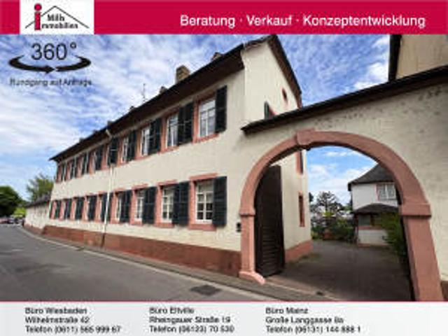 Eltville Hattenheim: Großes Wohnhaus mit kl. Einfamilienhaus