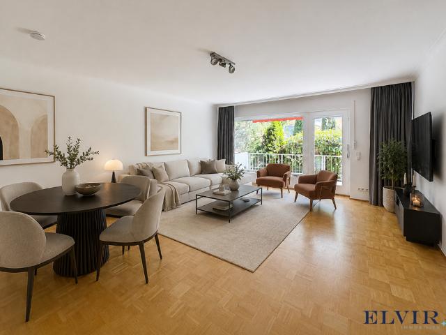 ELVIRA – Harlaching, stilvolle 2 Zimmer Wohnung in Bestlage
