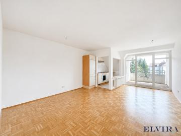ELVIRA Moosach, lichtdurchflutete Dachgeschosswohnung mit Südost Loggia in begehrter Lage