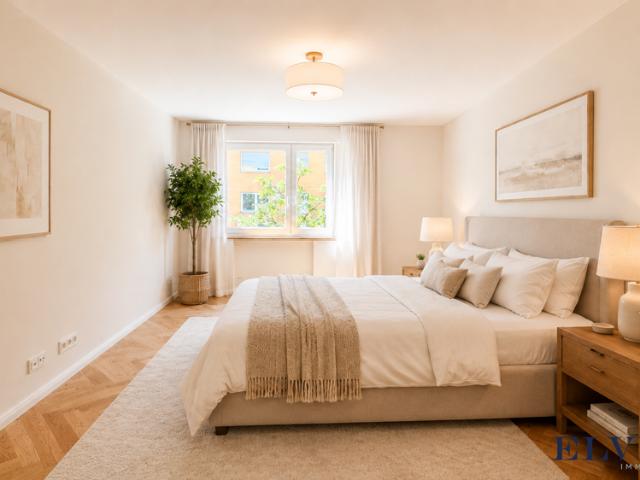 ELVIRA Schwabing West BESTLAGE schöne 3 Zimmer Wohnung mit Balkon und Lift, vollständig renoviert