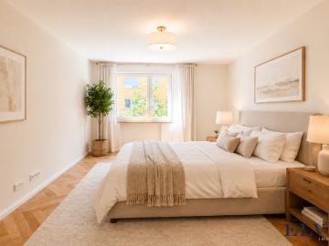 ELVIRA Schwabing West BESTLAGE schöne 3 Zimmer Wohnung mit Balkon und Lift, vollständig renoviert
