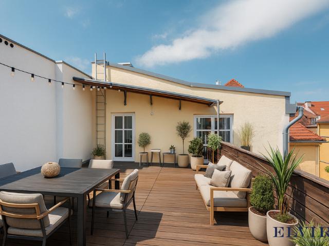 ELVIRA – Stilvolle 2 Zimmer Dachterrassenwohnung im Glockenbach