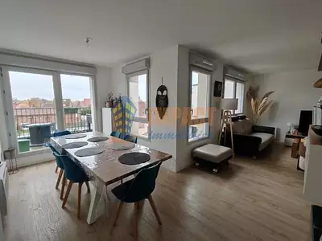 Emmerin 59320 Achat / Vente appartement 3 pièces t3 au dernier étage terrasse