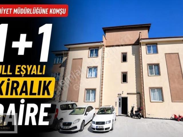 Emniyet Müdürlüğü Yanı, Full Eşyalı 1+1 Kiralık Daire
