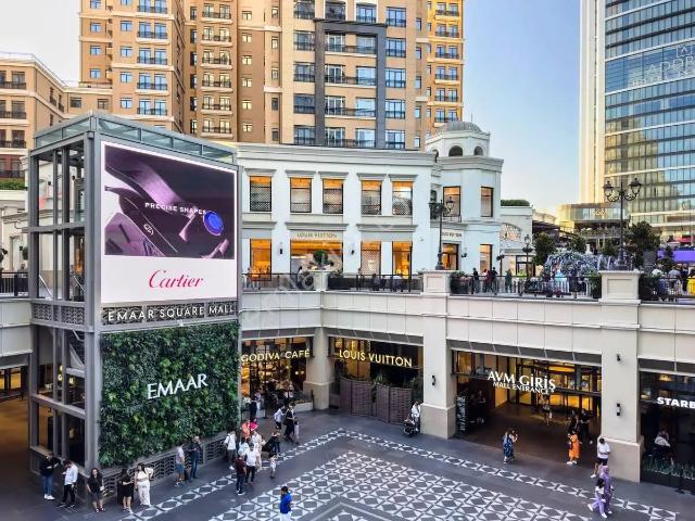Emaar Square Residence'da 18.kat Full Eşyalı Balkonlu Kiralık 1+1