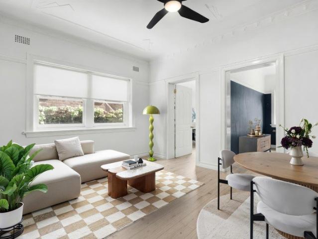 Embrace the Manly lifestyle from this light filled Art Deco apartment, complete with a sunny garden and effortless access