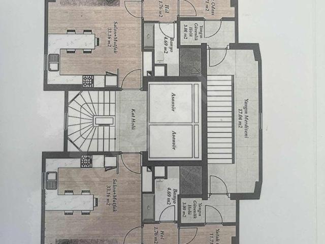 EMEKTEN SAHRAYICEDİTTE SIFIR BİNA ARA KAT KAÇIRILMAZ 2+1