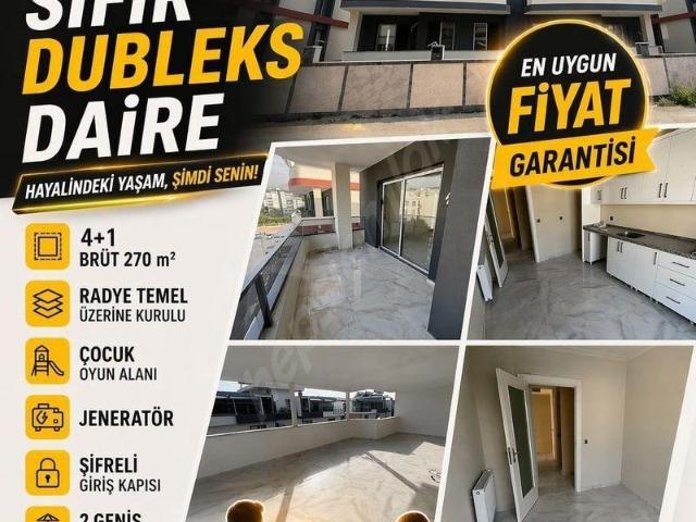 EMEL EMLAK'TAN KARAAĞAÇ BÖLGESİNDE EN UYGUN FİYAT GARANTİLİ SIFIR DUBLEKS DAİRE