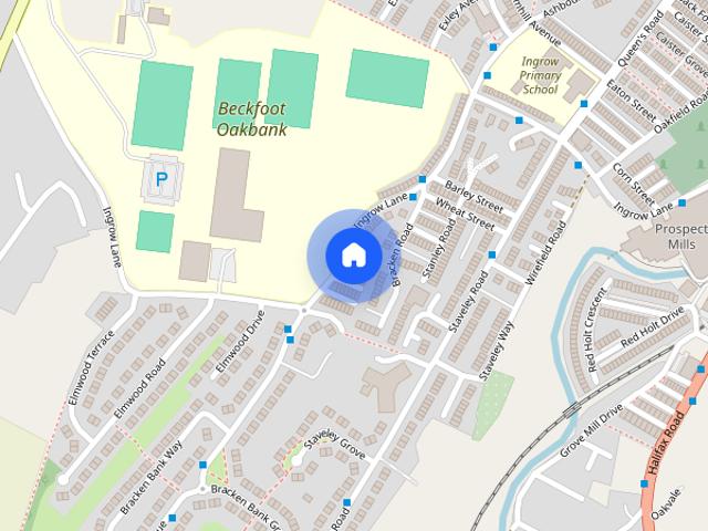 Emerald Street, Keighley, West Yorkshire, UK, BD22