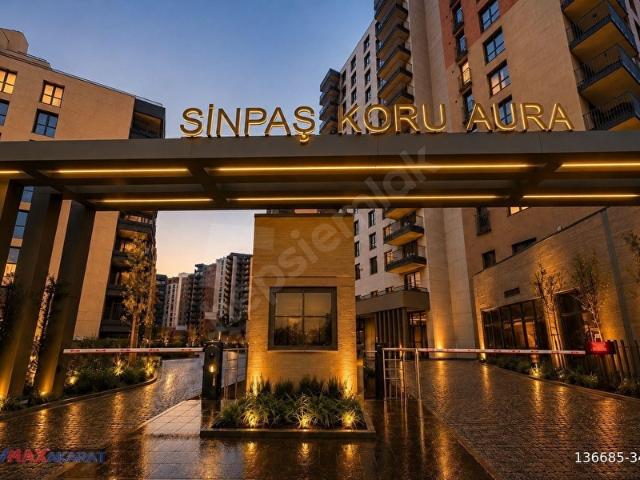 EMİNE CANTÜRK'DEN SİNPAŞ KORU AURA SITESI SATILIK 4+1 DAIRE