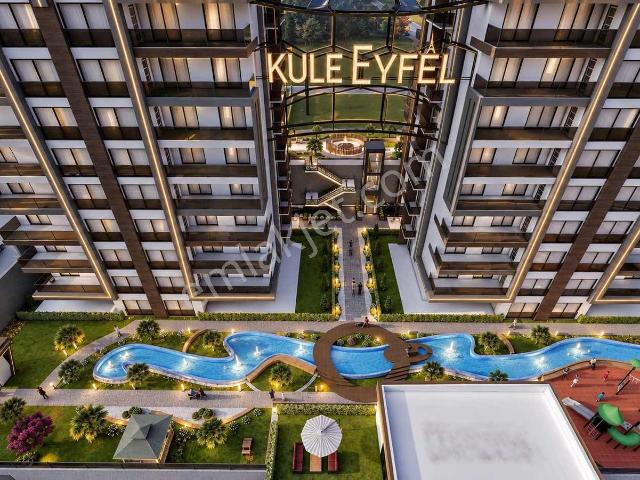 Şemikler'de Cadde Üzeri Denizli Manzaralı Prestijli 3+1 Daireler