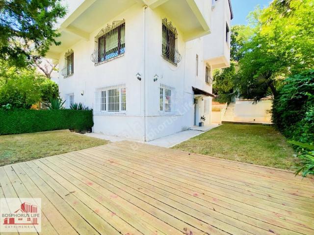 Emirgan Boyacıköyde Özel Bahçeli, Taşınmaya Hazır 3+1 Kiralık
