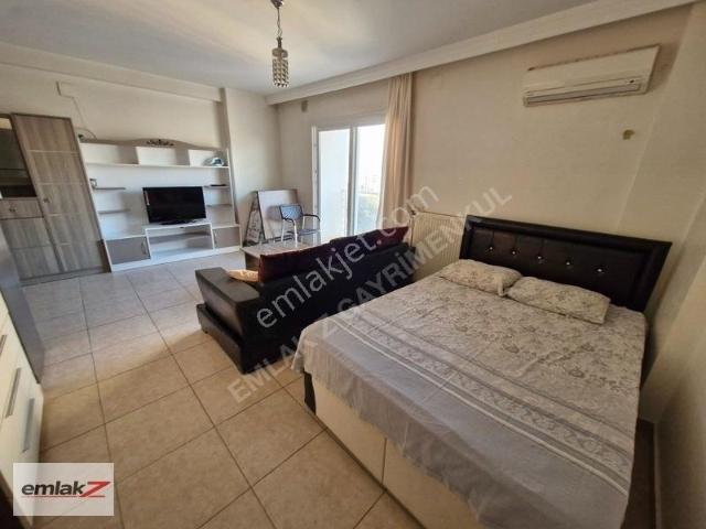 Emlak Z 'den 乂 Güvenlikli Site İçi 40m2 Geniş 1+0 Kiralık Daire