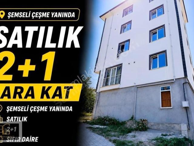 Şemseli Çeşme Yanında 2+1 Ara Kat Satılık Sıfır Daire