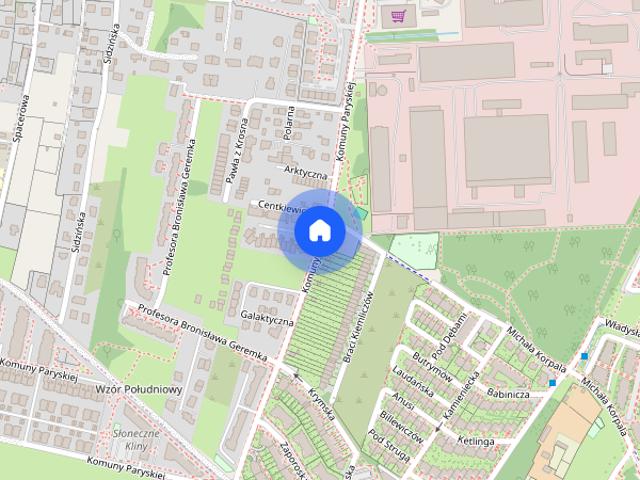 [EN] 3 Pok Mieszkanie 63m, Komuny Paryskiej, Kliny