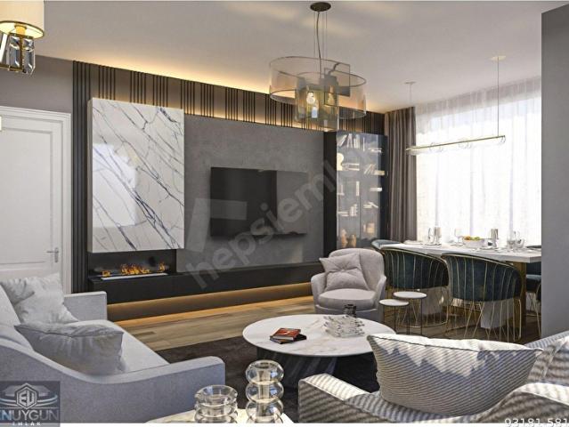 YÜKSEK TAVANLI BULGURLU'DA ENFES 5+2 SIFIR DUBLEKS DAİRE