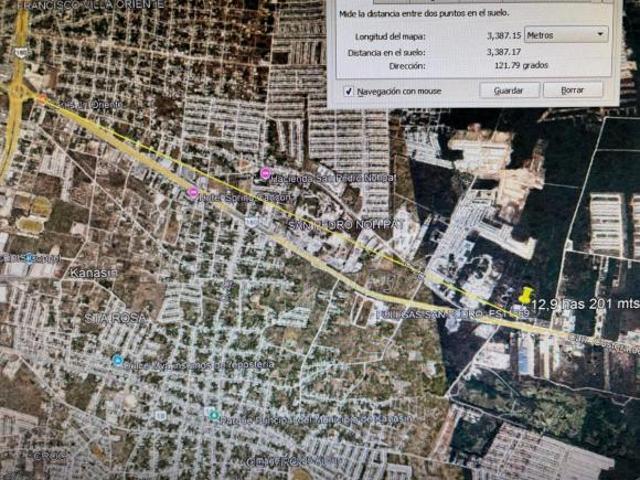 En Venta 12.9 Hectareas De Terreno A Pie De Carretera TEYA, YUCATAN precio a negociar