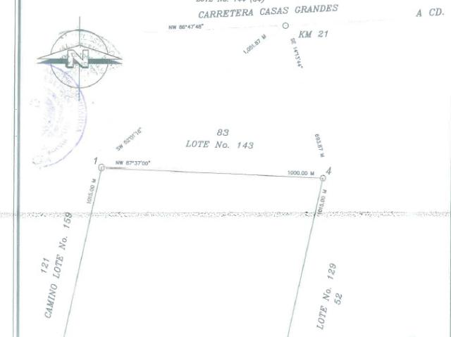EN VENTA TERRENO DE 100 HS. EN PLAZUELA DE ACUÑA