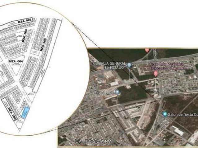 Venta 834 mt2 De Terreno En Privada Residencial REAL DEL SOL, Playa Del Carmen