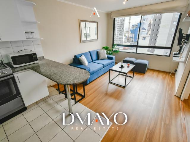 En Venta Cómodo departamento de 1 dormitorio y 1 cochera en Miraflores con Areas comunes
