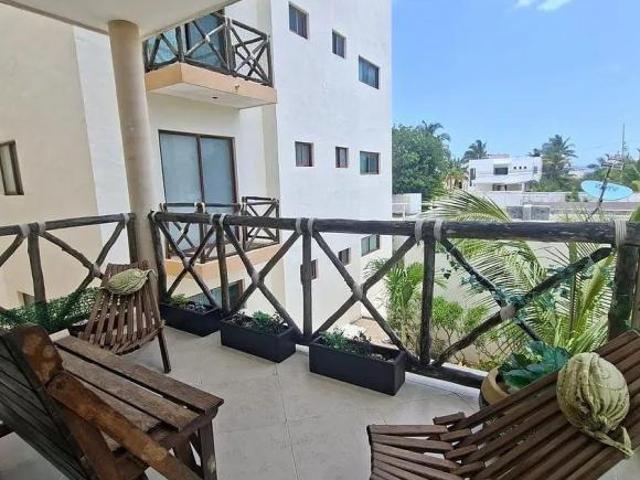 EN VENTA DEPARTAMENTO EN CHICXULUB, AMUEBLADO, 1 CUADRA DEL MAR