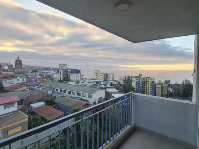 En venta departamento vista al mar valparaiso 2d1b