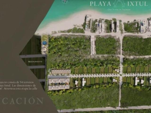 En venta lote a pocos metros del mar en Chuburna Puerto