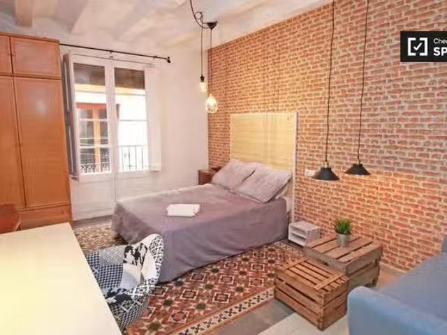 ¡En alquiler! Habitación en piso compartido en El Gótico, Barc.