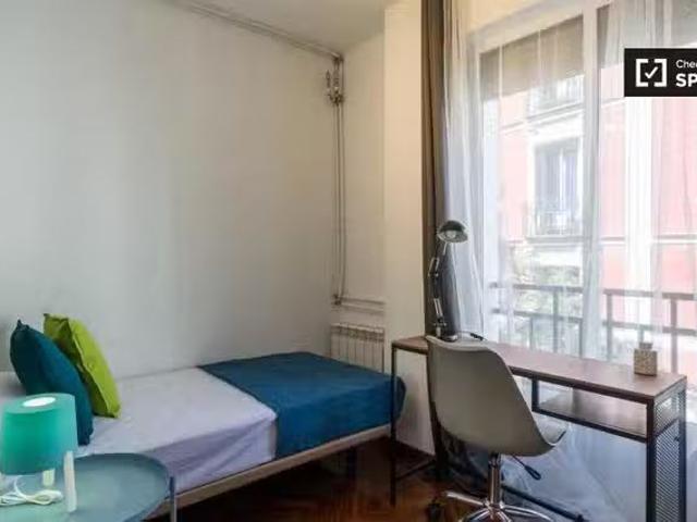 Bonito Habitación luminosa en alquiler en Madrid Centro
