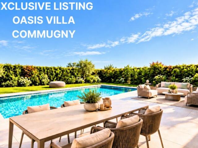 En exclusivité: Villa Oasis  Élégance, confort et art de vivre