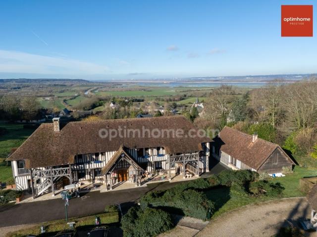 EN EXCLUSIVITÉ – DOMAINE D’EXCEPTION AU CŒUR DU MARAIS VERNIER – 1 047 M² – 1,3 HA – VUE PANORAMIQUE