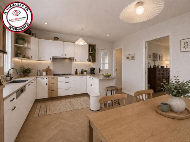 EN EXCLUSIVITÉ – MAISON FAMILIALE AU CALME, VIE DE PLAIN PIED POSSIBLE 150m² 6 pièces