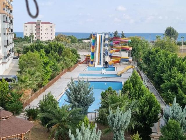 En Güzel Site'de Aquapark & Deniz Manzarası & Full Eşyalı 1+1
