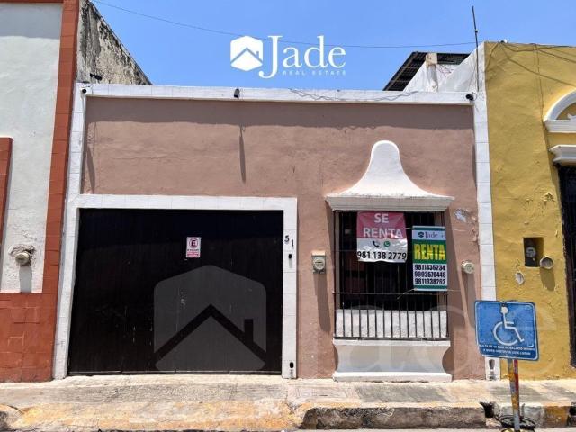 EN RENTA CASA EN CENTRO HISTORICO DE CAMPECHE