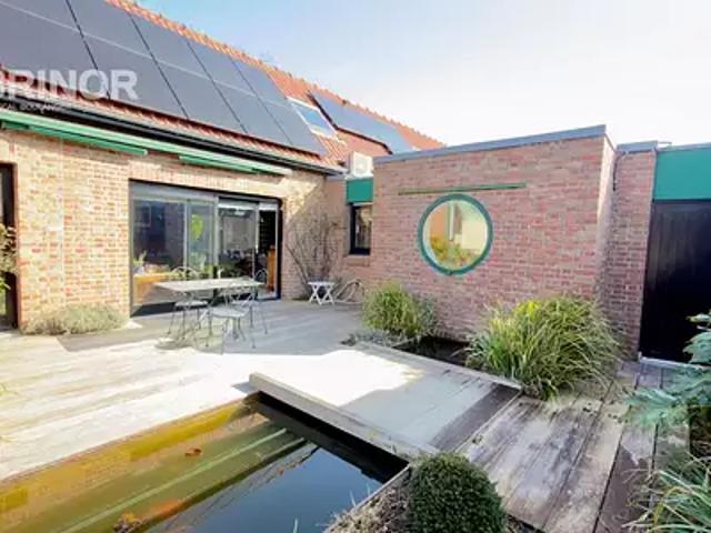 Ennetières en Weppes 59320 Achat / Vente maison 6 pièces t6 au dernier étage cave