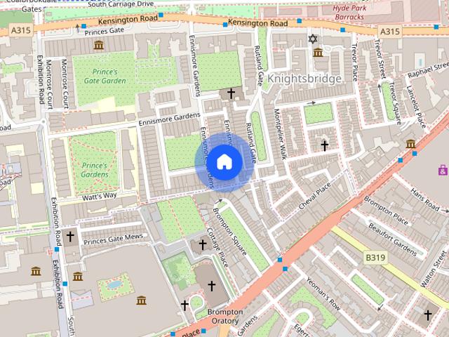 Ennismore Gardens, London, SW7