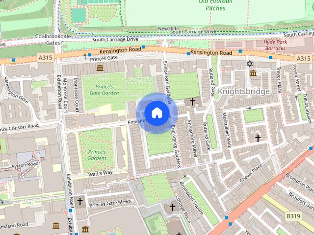 ENNISMORE GARDENS, SW7, London