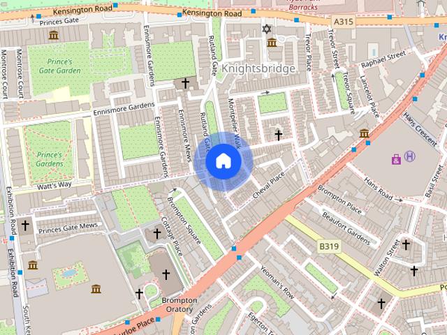 Ennismore Street, Knightsbridge, London SW7