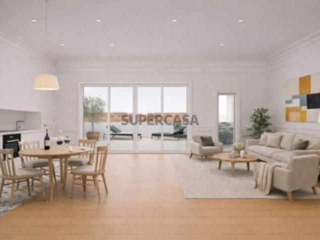 Encantador apartamento T2 com 89 m2 em um edifício Pombalino de grande valor histórico