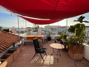 Encantador Penthouse T1 Com Terraço E Vistas Panorâmicas Sob. 88m² Tavira Santa Maria