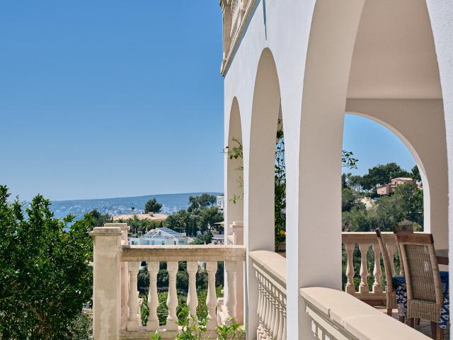 Encantadora villa con vistas al mar en Costa d'en Blanes en venta