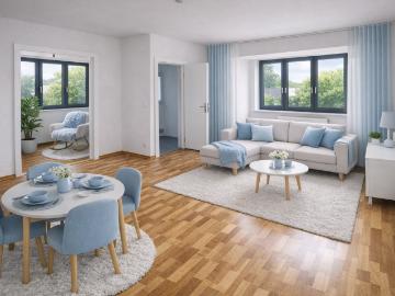 Endlich mal etwas Anderes: Charmante 2 Zimmer Wohnung mit Wintergarten