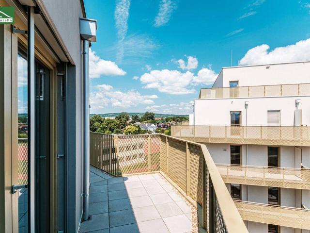 Breiten Sie sich aus geräumiger 2.Zimmer Neubau mit Balkon, Geothermie, Fussbodentemperierung, tlw. Raumhöhe von 2,60m