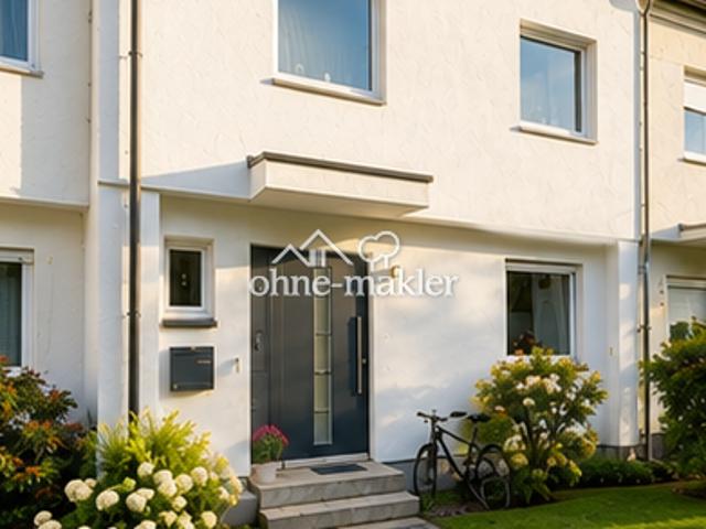 Energetisch kernsaniertes, modernes Reihenmittelhaus KfW 55 mit Garten, Terrasse & Garage