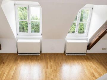 Energieautarke Wohnung inklusive Garten und Parkplatz