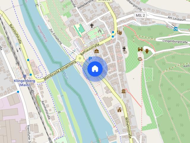 Energieeffiziente 2 Zimmer Wohnung mit Flussromantik!Leben an der Mainpromenade!