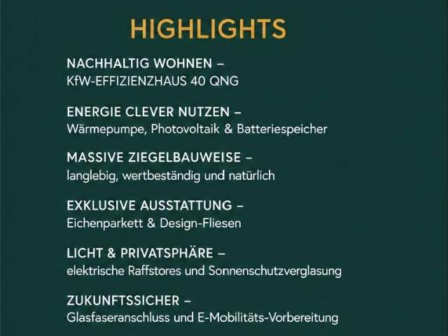 Energieeffiziente 2 Zimmer Neubauwohnung – KfW 40 QNG mit zwei Balkonen